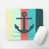 Gestreifter Seefahrer Mousepad (Mit Mouse)