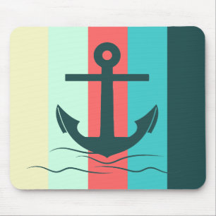 Gestreifter Seefahrer Mousepad