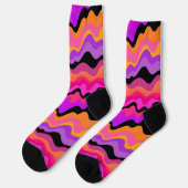 Gestreifter Socken (Linkes Detail)