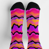 Gestreifter Socken (Oben)