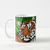 Gestreifter Tiger Kaffeetasse (Links)