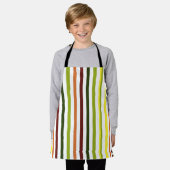 Gestreiftes Apron Schürze (Getragen)