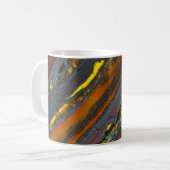 Gestreiftes Australisches Tigerauge Kaffeetasse (Vorderseite Links)