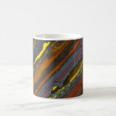 Gestreiftes Australisches Tigerauge Kaffeetasse (Mittel)