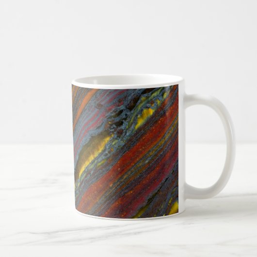 Gestreiftes Australisches Tigerauge Kaffeetasse (Rechts)