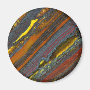 Gestreiftes Australisches Tigerauge Magnet