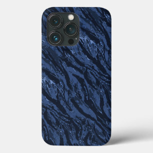 Gestreiftes Blau Camo Case-Mate iPhone Hülle