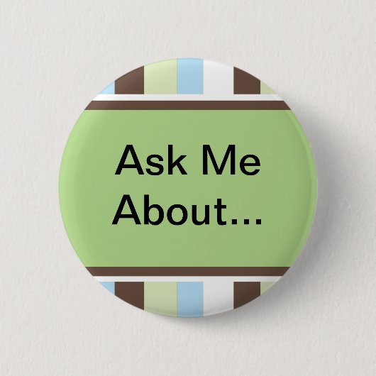 Gestreiftes Button (Vorderseite)