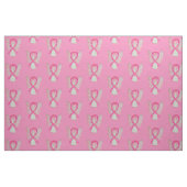 Gestreiftes Gewebe des Engel-Brustkrebses aus rosa Stoff (Fat Quarter (45,7 x 55,9 cm))