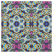 Gestreiftes Kaleidoskop Stoff (Nahaufnahme)