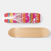 Gestreiftes launisches skateboard (Horizontal)