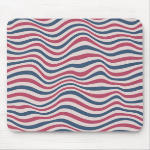 Gestreiftes Muster 2 Mousepad