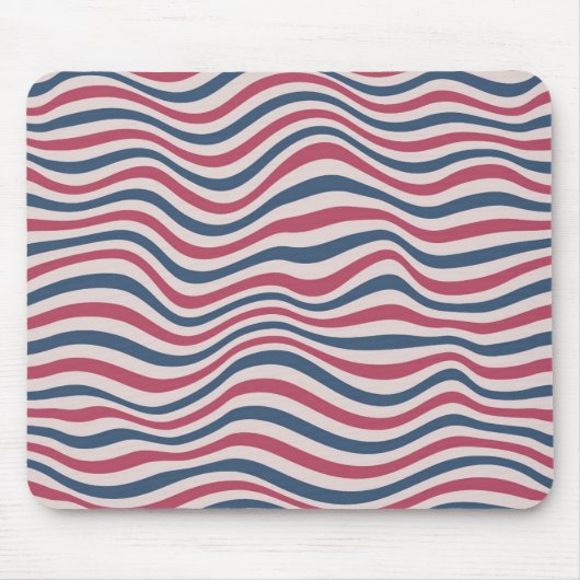 Gestreiftes Muster 2 Mousepad (Vorne)