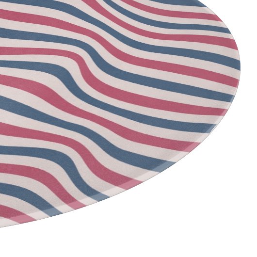 Gestreiftes Muster 2 Schneidebrett (Ecke)