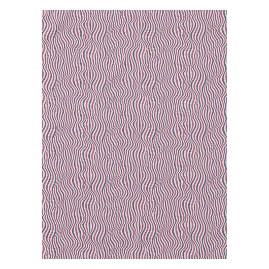 Gestreiftes Muster 2 Tischdecke (Vorderseite)