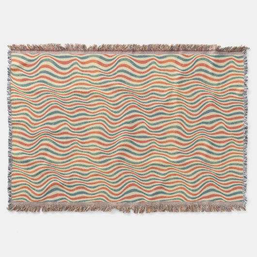 Gestreiftes Muster Decke (Vorderseite)