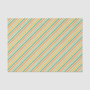 Gestreiftes Muster des Retro Schmutzes Seidenpapier