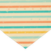 Gestreiftes Muster des Retro Schmutzes Tischdecke (Schrägansicht)