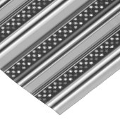 Gestreiftes Muster horizontal mit Sternen Tischdecke (Schrägansicht)
