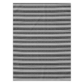 Gestreiftes Muster horizontal mit Sternen Tischdecke (Vorderseite)