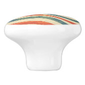 Gestreiftes Muster Keramikknauf (Seitenansicht)