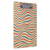 Gestreiftes Muster Klemmbrett (Rechts)