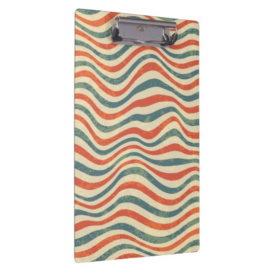 Gestreiftes Muster Klemmbrett (Rechts)