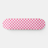 Gestreiftes Muster, männlich geometrisch, rosa und Skateboard (Horizontal)