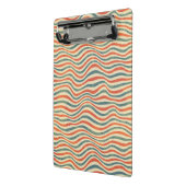 Gestreiftes Muster Mini Klemmbrett (Gewinkelt2)