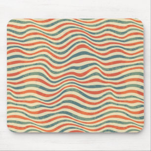 Gestreiftes Muster Mousepad
