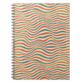 Gestreiftes Muster Notizblock (Vorderseite)