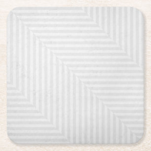 Gestreiftes Muster Papierhintergrund Rechteckiger Pappuntersetzer
