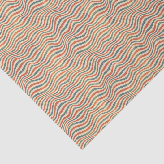 Gestreiftes Muster Seidenpapier (Ausschnitt)