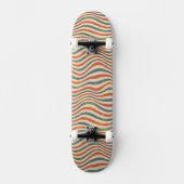 Gestreiftes Muster Skateboard (Vorderseite)