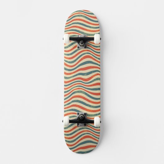 Gestreiftes Muster Skateboard (Vorderseite)