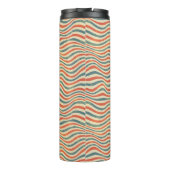 Gestreiftes Muster Thermosbecher (Rückseite)
