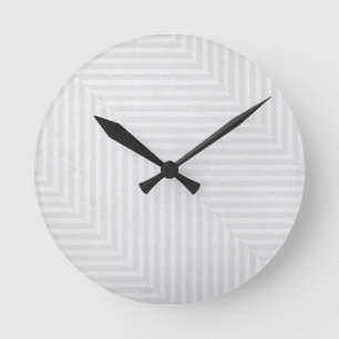 Gestreiftes Musterpapier Hintergrund Runde Wanduhr