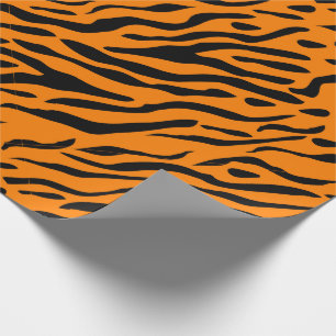 Gestreiftes Packpapier des Tigers - Geschenke für