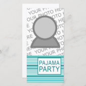 gestreiftes Pyjama-Party (Vorne/Hinten)