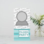 gestreiftes Pyjama-Party (Stehend Vorderseite)