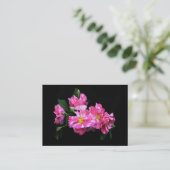 Gestreiftes Rose ATC Visitenkarte (Stehend Vorderseite)