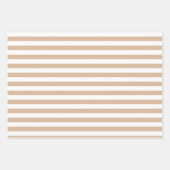 gestreiftes Set von 3 Geschenkpapier Set (Vorderseite 2)