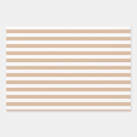 gestreiftes Set von 3 Geschenkpapier Set (Vorderseite 2)