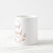 Gestresst, Gesegnet & Kaffeebesessene Tasse  (Mittel)