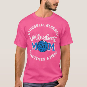 Gestresst gesegnet manchmal eine Durcheinander-Vol T-Shirt