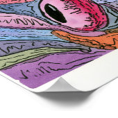 Gestresst Poster (Ecke)