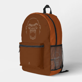 Gestresster Affe - Brüllen! Kupfer Bedruckter Rucksack