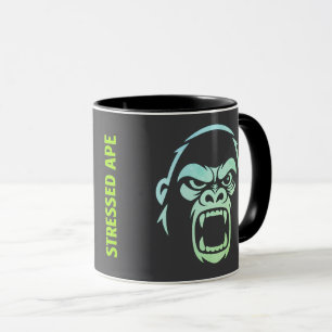Gestresster Affe - Brüllen! Tasse