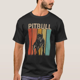 Gestresster Pitbull-Hund   Männer Frauen Kind Pitb T-Shirt