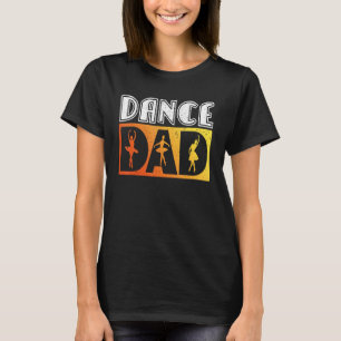 Gestresster Tanz-Vater-Ballett Vintage Retro für M T-Shirt